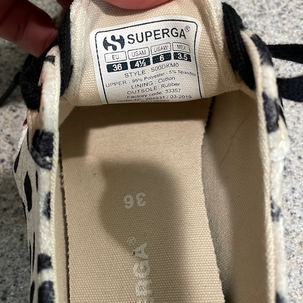 Superga Sneakers Velvet Leopard 6 - Picture 5 of 7